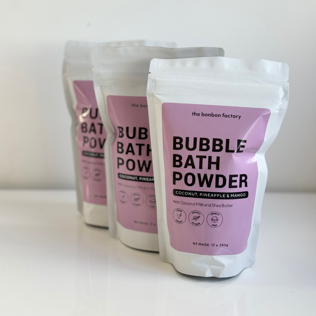 Bubble Bath Powder - Tropical Bliss Coconut Pinapple and Mango