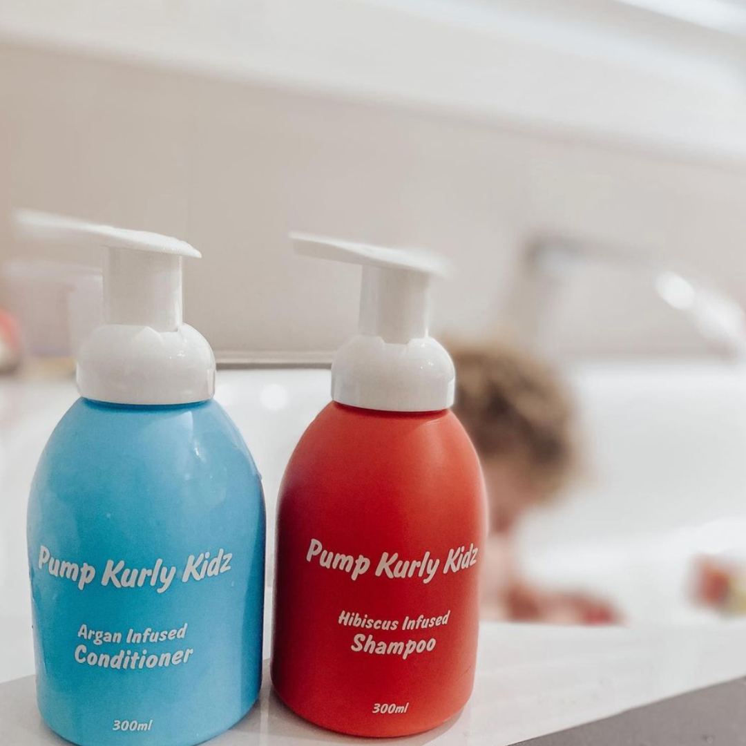 Pump Kurly Kidz Hibiscus Infused Shampoo