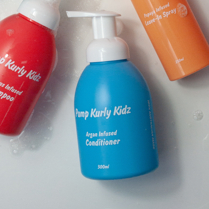 Pump Kurly Kidz Argan Infused Conditioner