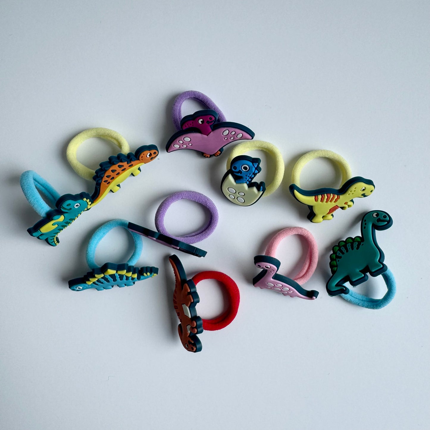 Dinosaur Hair Ties